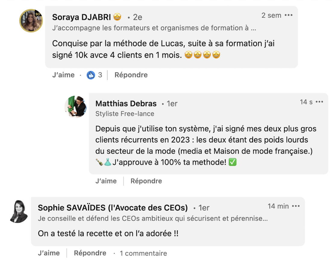 La Recette Linkedin Lucas Baldinger 